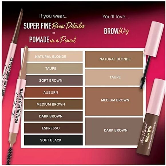 Too Faced Superfine Brow Detailer Pencil - Taupe - Picture 7 of 13